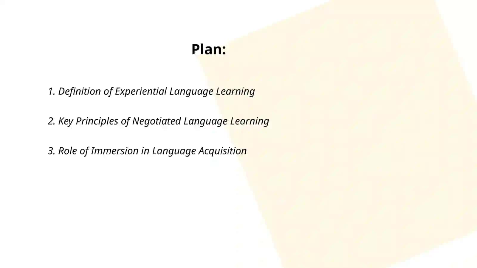 Experiental and negotiated language learning 2
