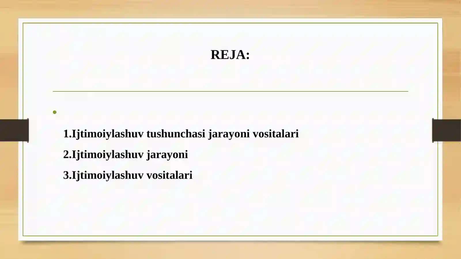 IJTIMOYILASHUV TUSHUNCHASI JARAYONI, VOSITALARI 2