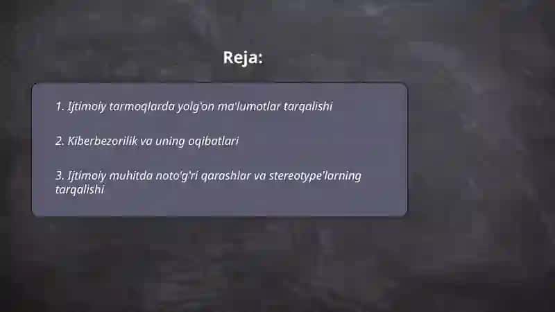 Ijtimoiy tarmoqlarda axborot hurujlari va tahdidlari 2