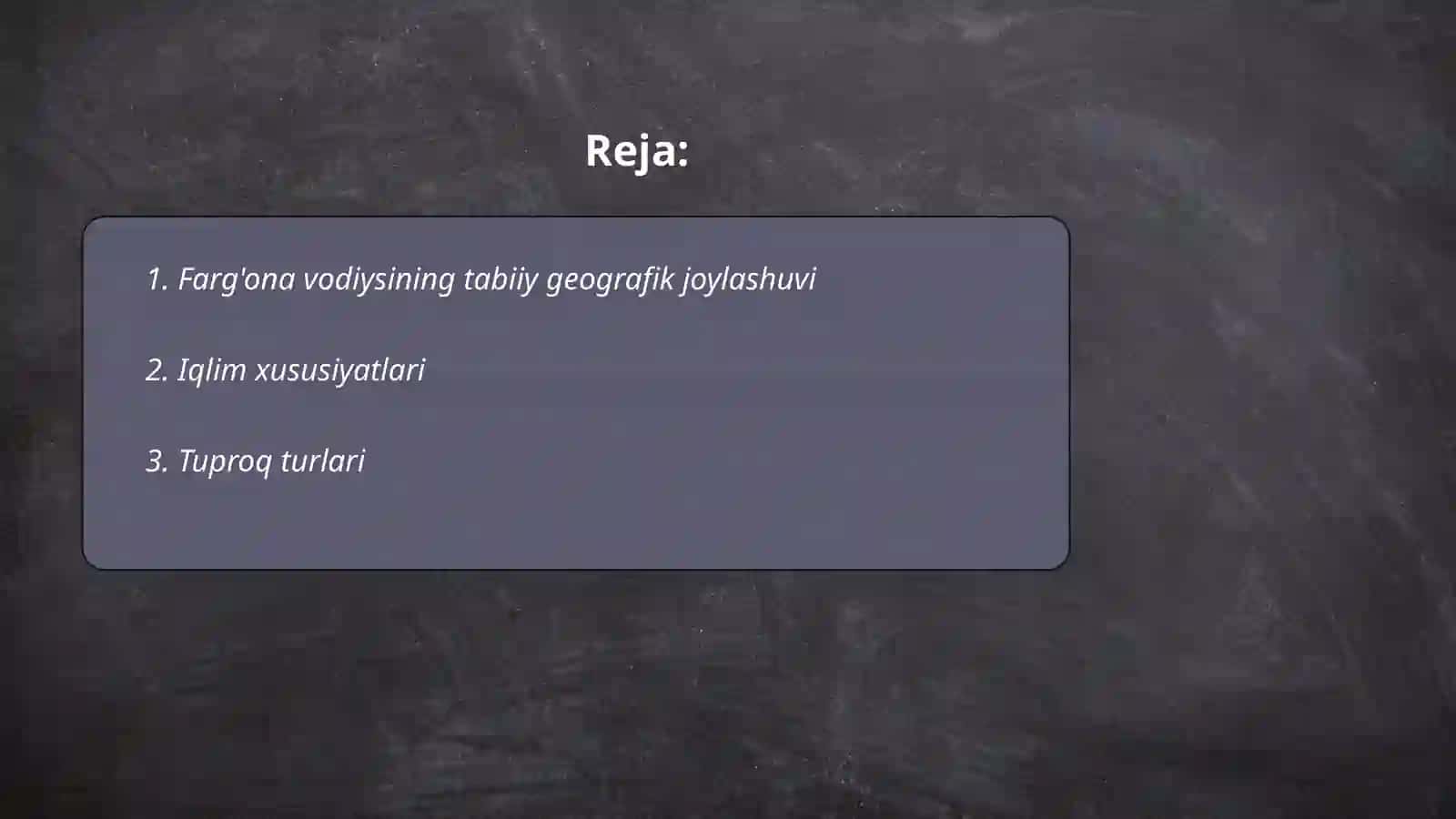 Farg'ona vodiysining tabiiy geografik okrugi 2