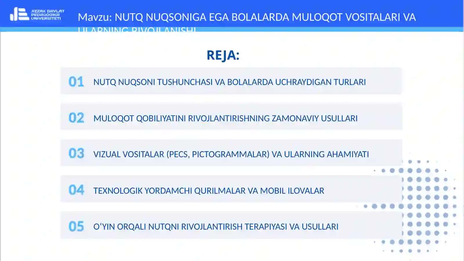 LOGOPSEXOLOGIYA VA PSIXOKARREKSIYA 2