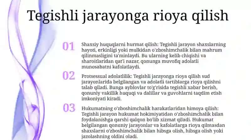 Qonun Ustuvorligi Taminlashning Asosiy Mezinlari 2