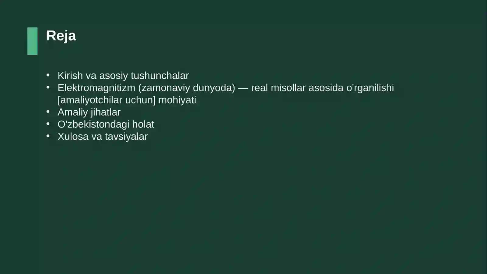 Elektromagnitizm (zamonaviy dunyoda) — real misollar asosida o'rganilishi [amaliyotchilar uchun] 2