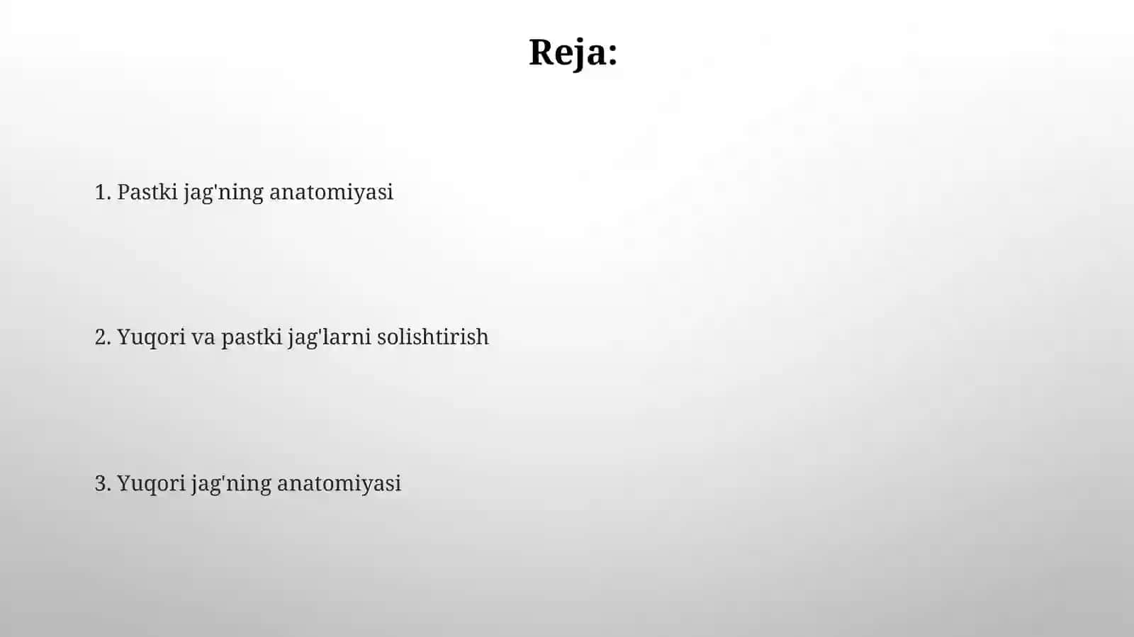 Yuqorivapastkijag'laranatomiyasi 2
