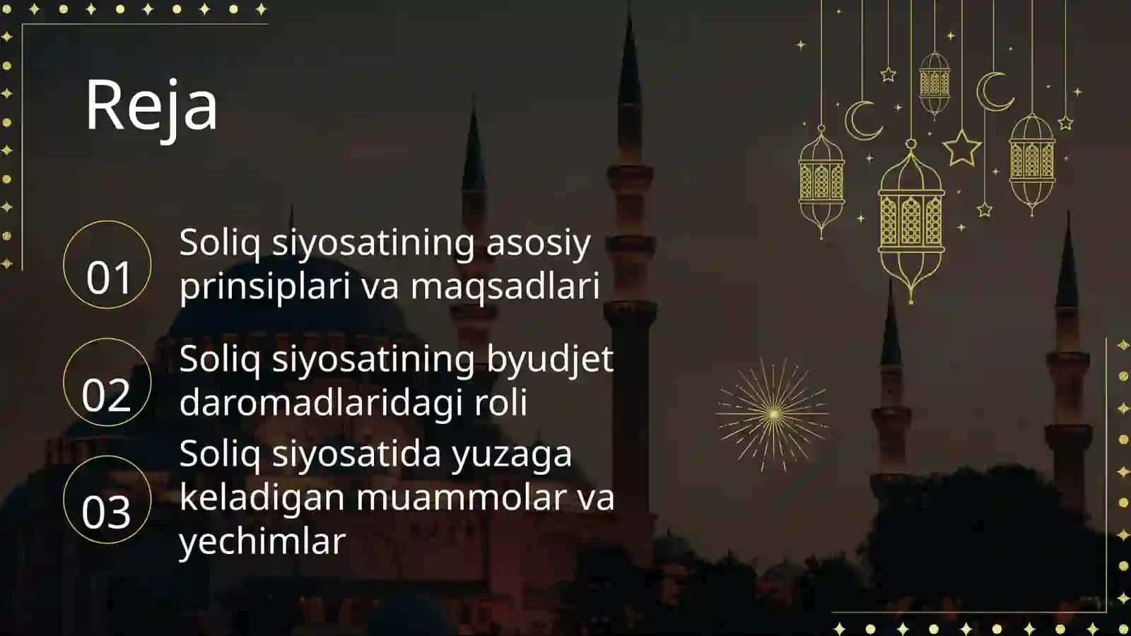 Soliq siyosati va uning davlat byudjetidagi o‘rni 2