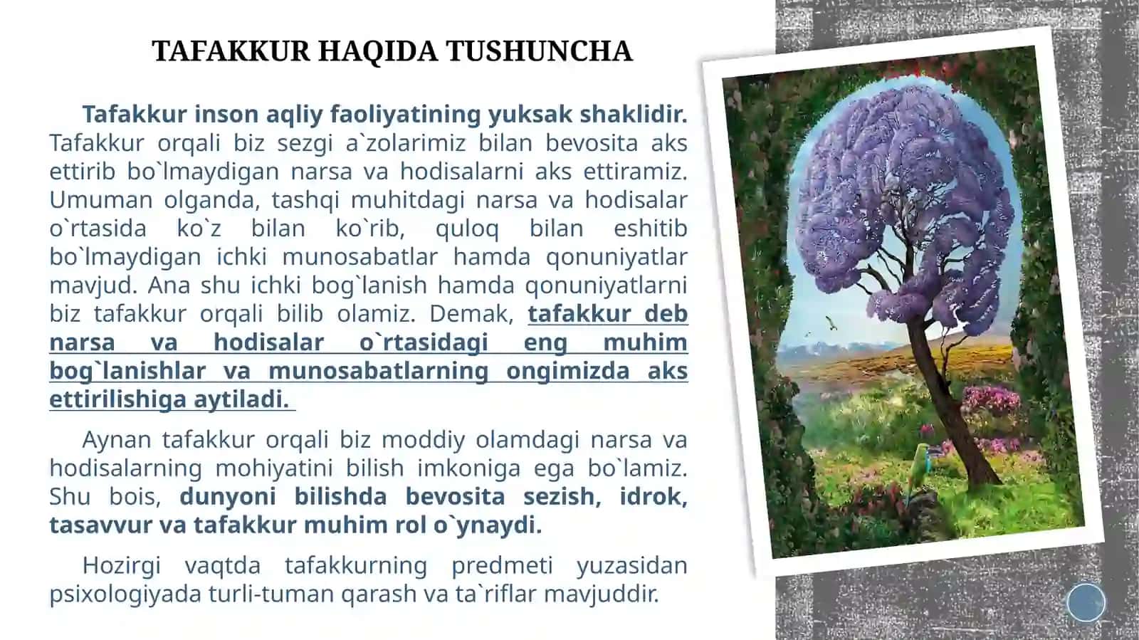 TAFAKKUR VA NUTQNING PSIXOLOGIK TAVSIFI 2