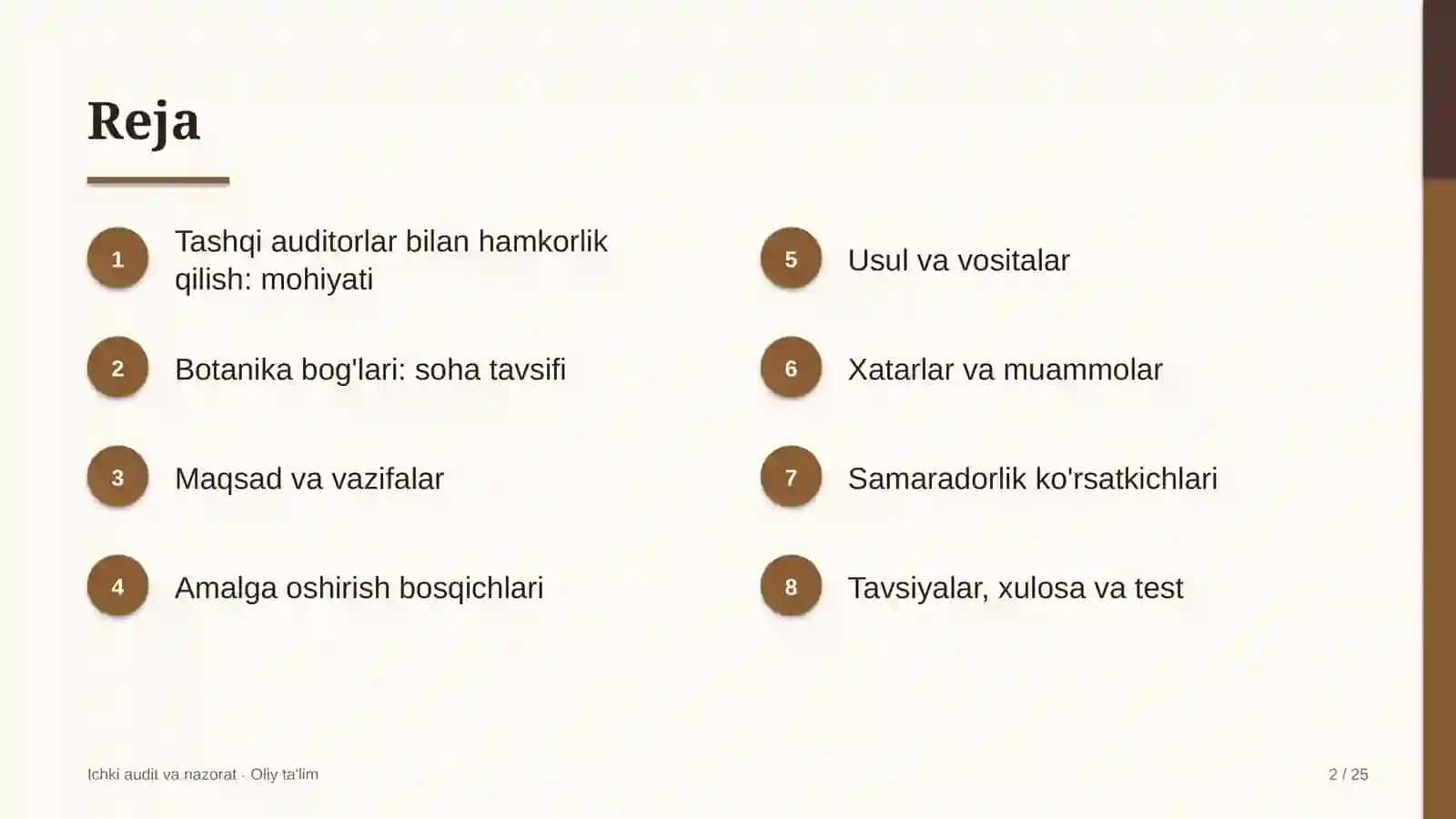 botanika bog'larida tashqi auditorlar bilan hamkorlik qilish 1481 2