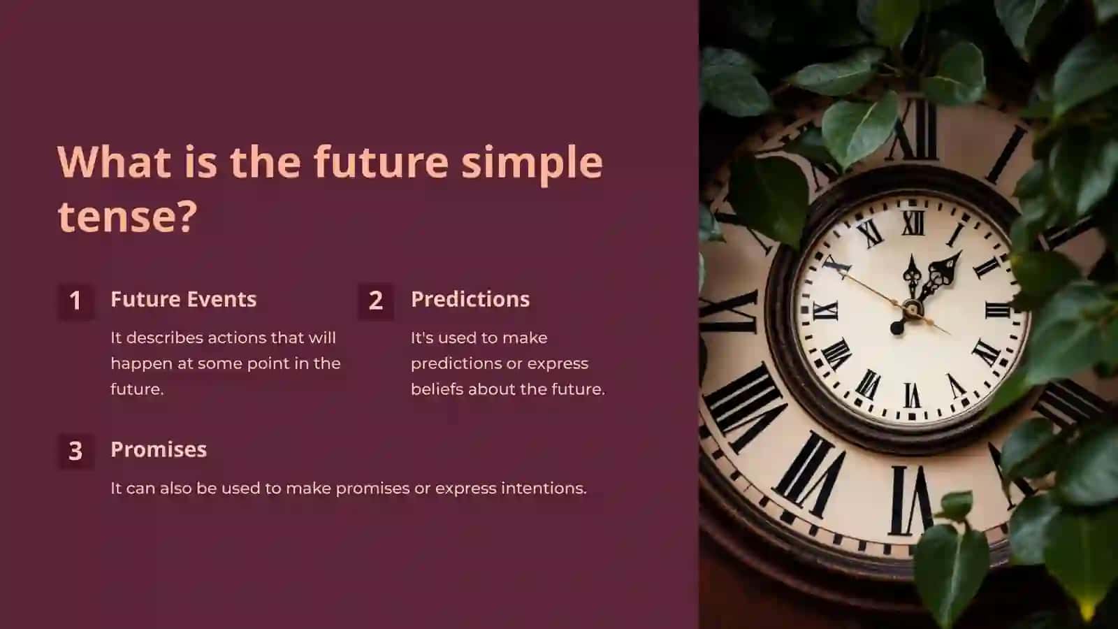 The Future Simple Tense 2