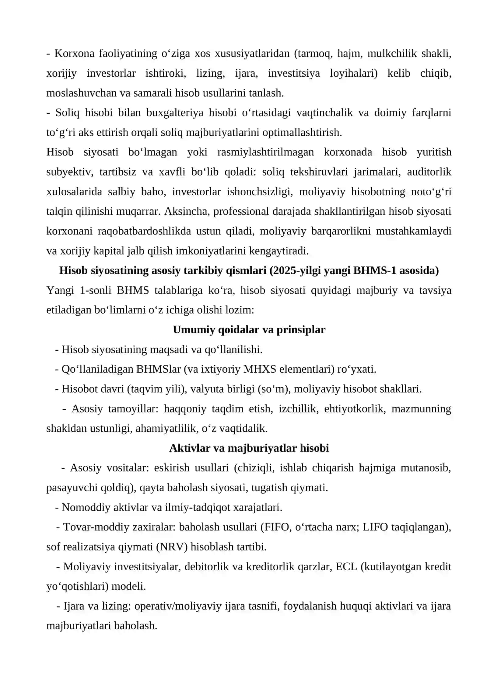 Hisob siyasati amaliyoti va maliyot ma'lumotlari analizi 2