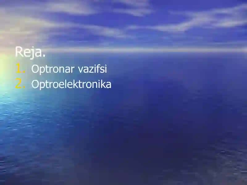 Stabilitron, Variklar va Tunelli diodlar 2