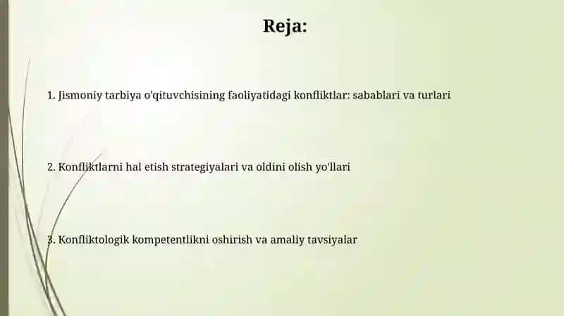Jismoniy tarbiya o'qituvchisining faoliyatidagi konfliktlar: sabablari va turlari 2