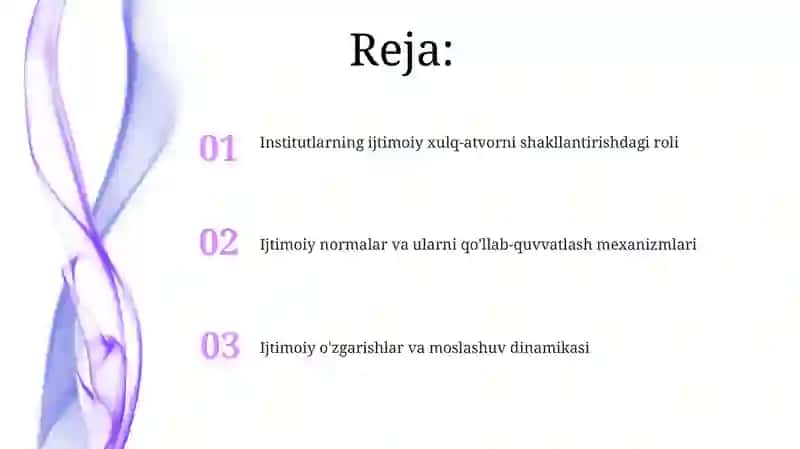 Ijtimoiy qonun va mexanizmlar 2