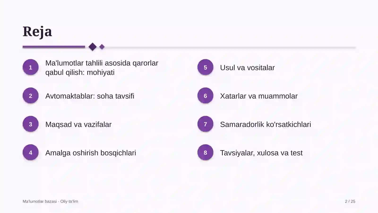 avtomaktablarda ma'lumotlar tahlili asosida qarorlar qabul qilish 3643 2