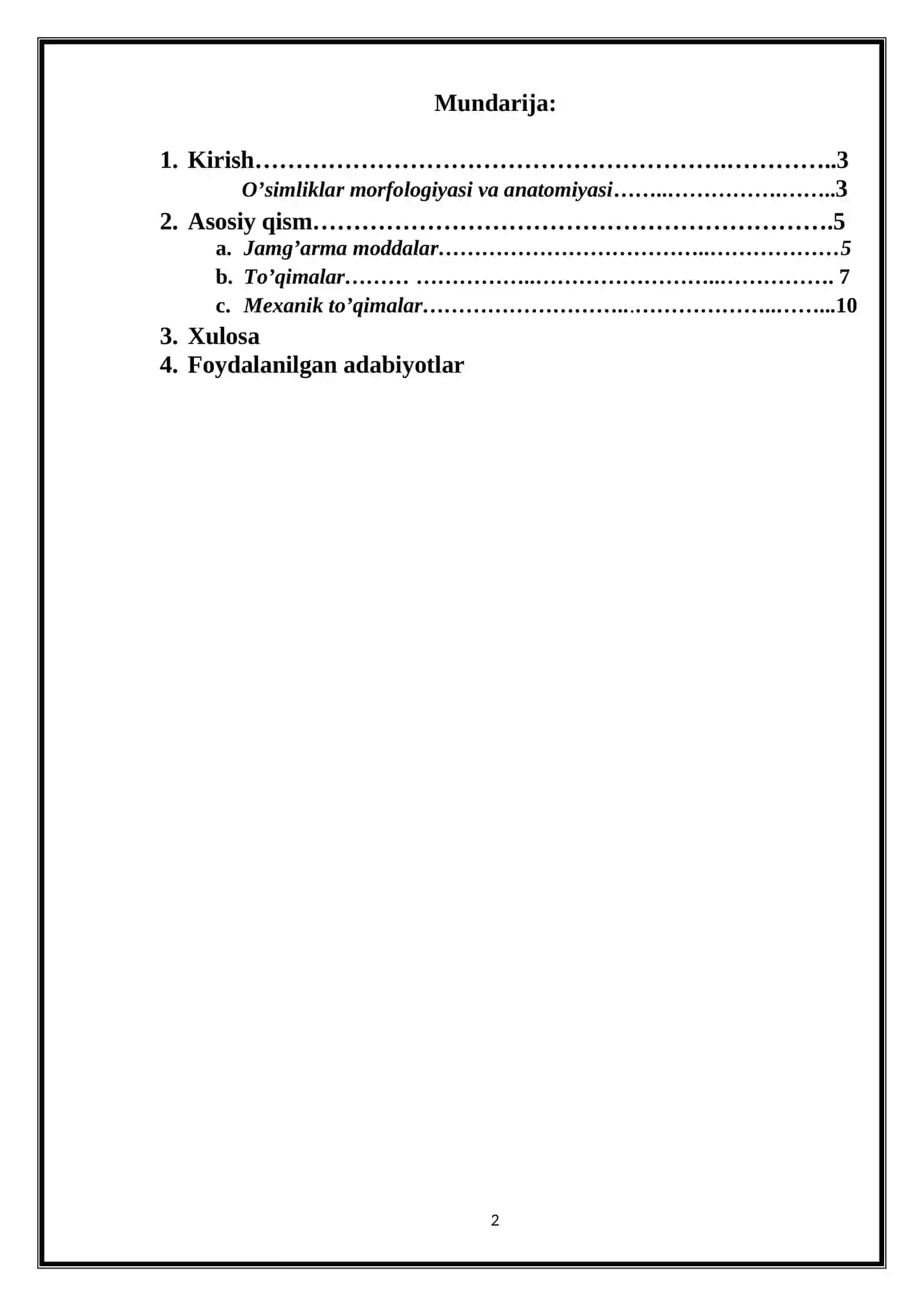 O’simlik to’qimalari. O’tkazuvchi nay tolali bog’lamlari 2