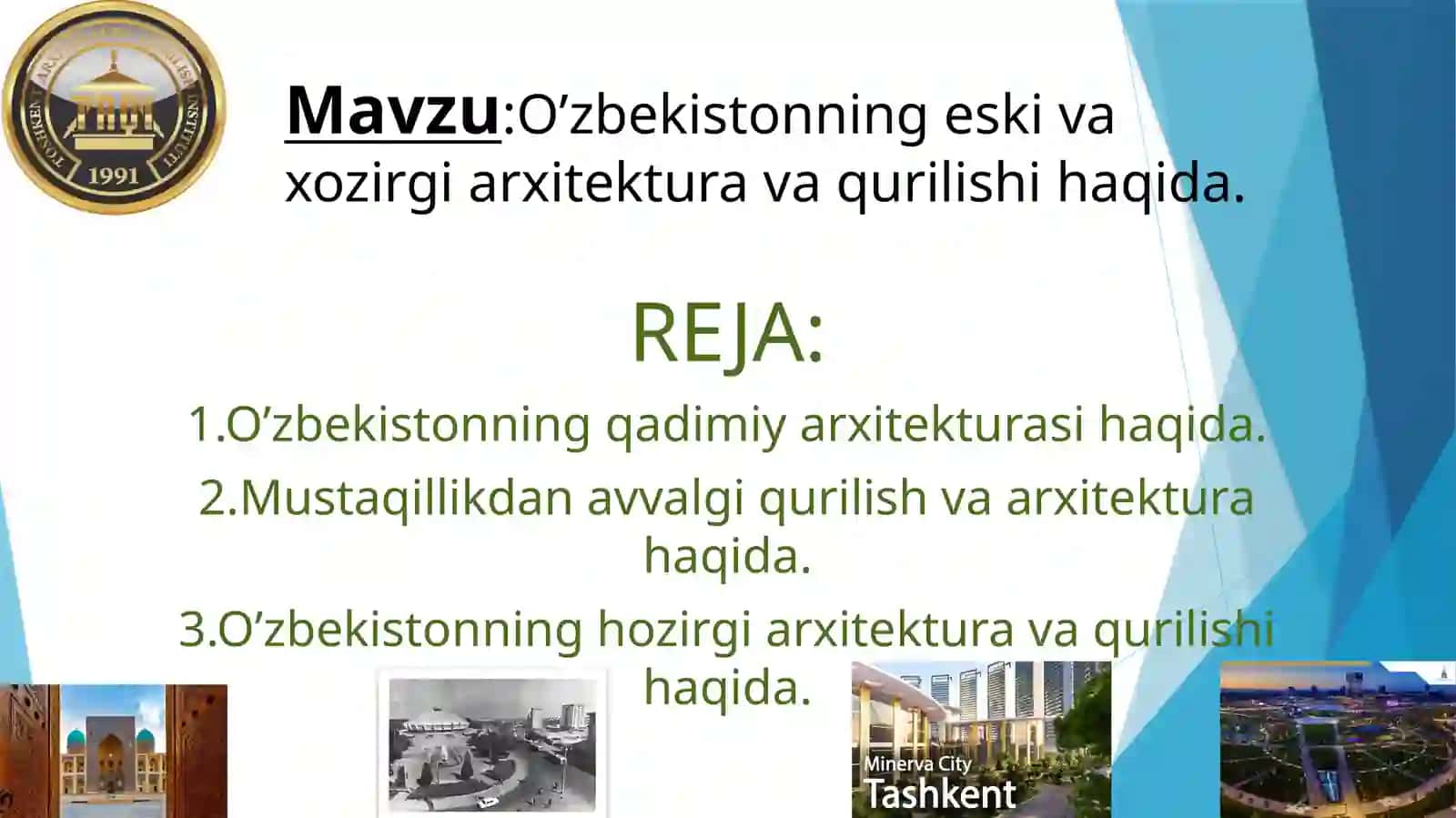 O'zbekistonning eng yangi tarixi 2
