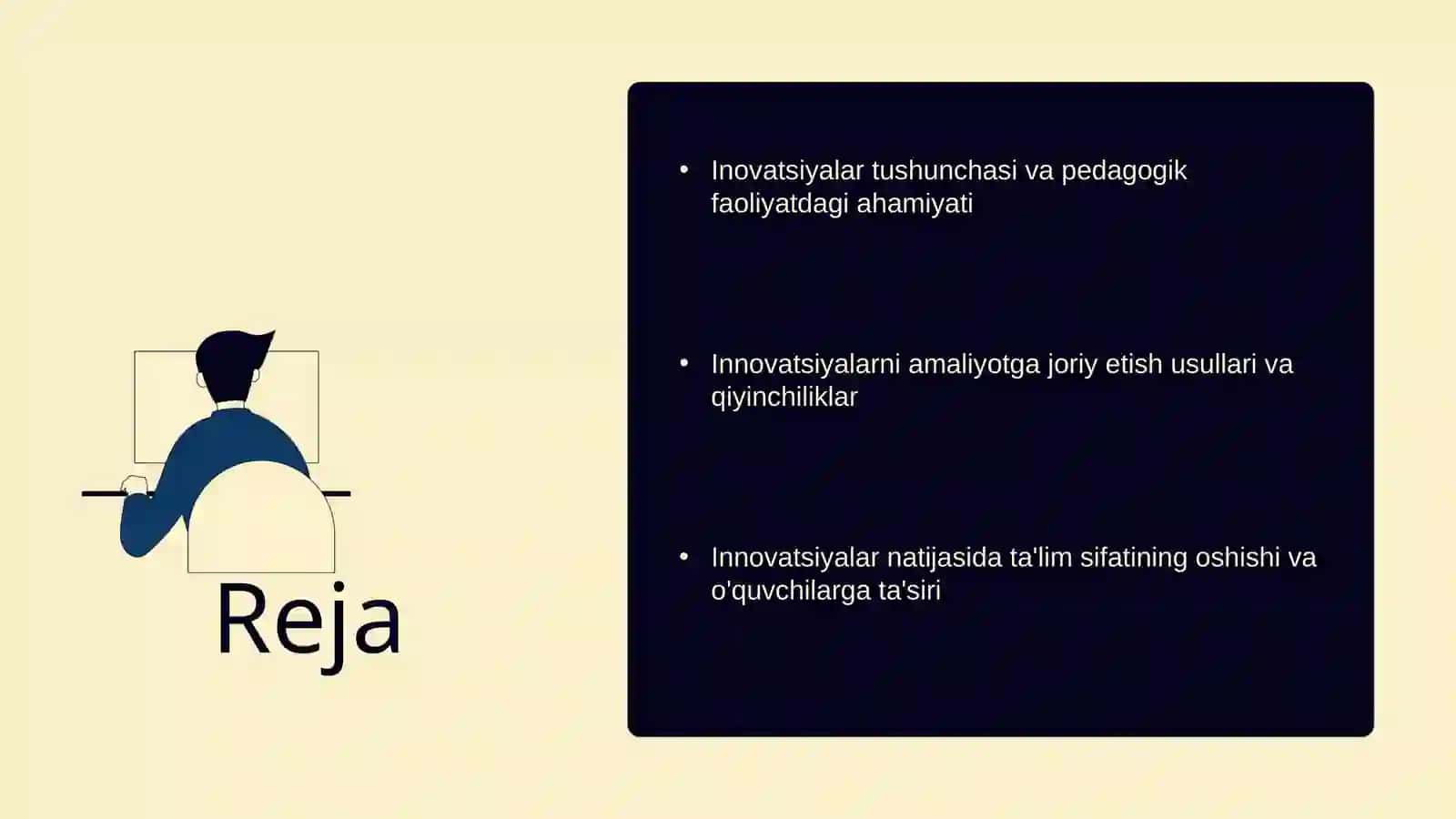 Pedagogik faoliyatda inovatsiyalar 2
