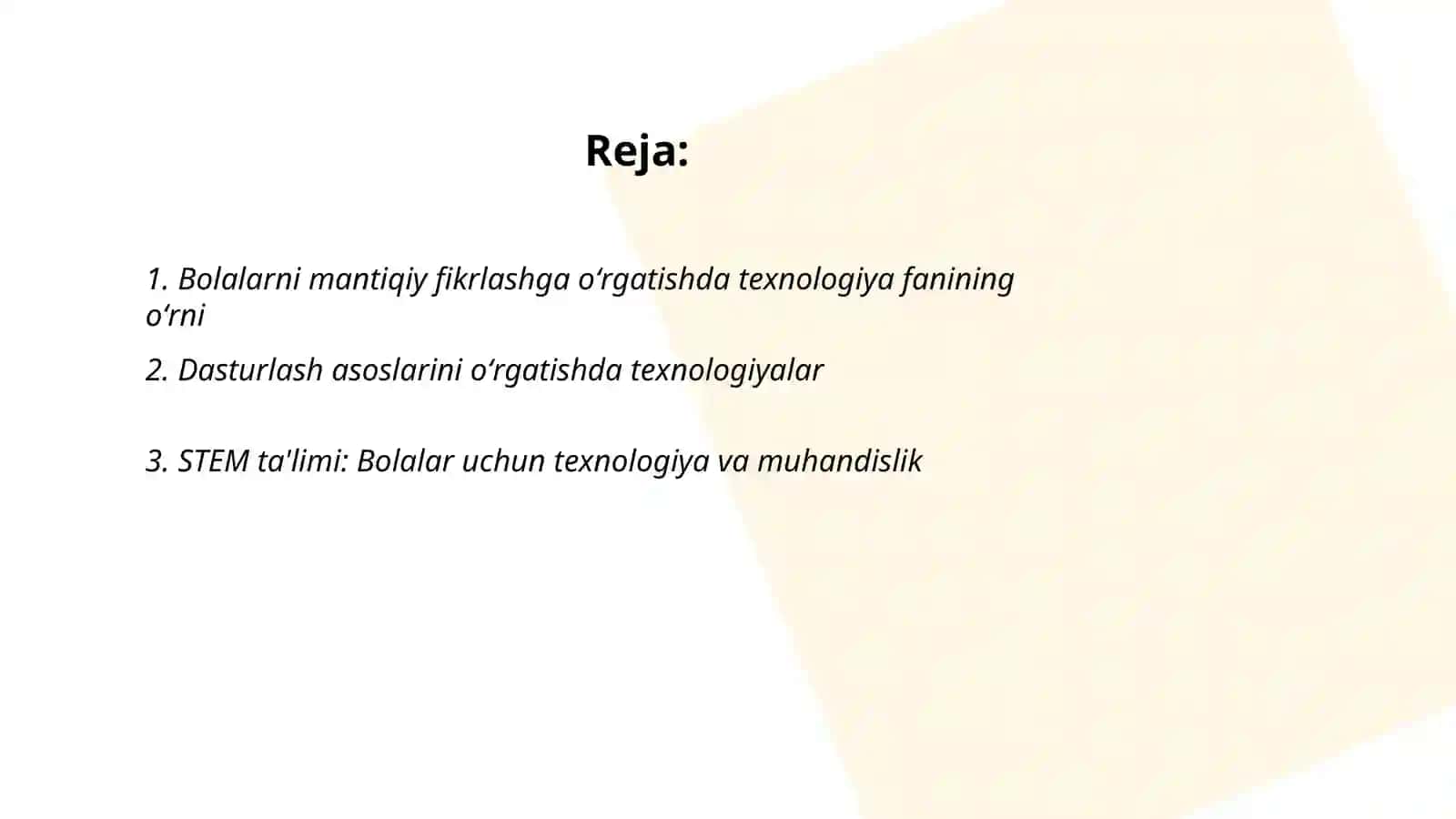 Bolani kasbga yoʻnaltirishda texnalogiya faninig oʻrni 2