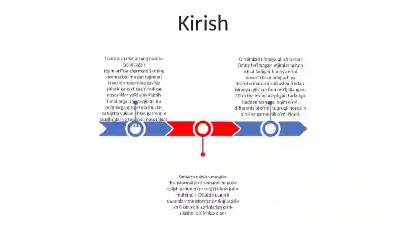 Kuch Transformatorlarining Normal Bulmagan Rejimlari Uchun Rele Ximoya Turlari Ulanish Sxemalari 2