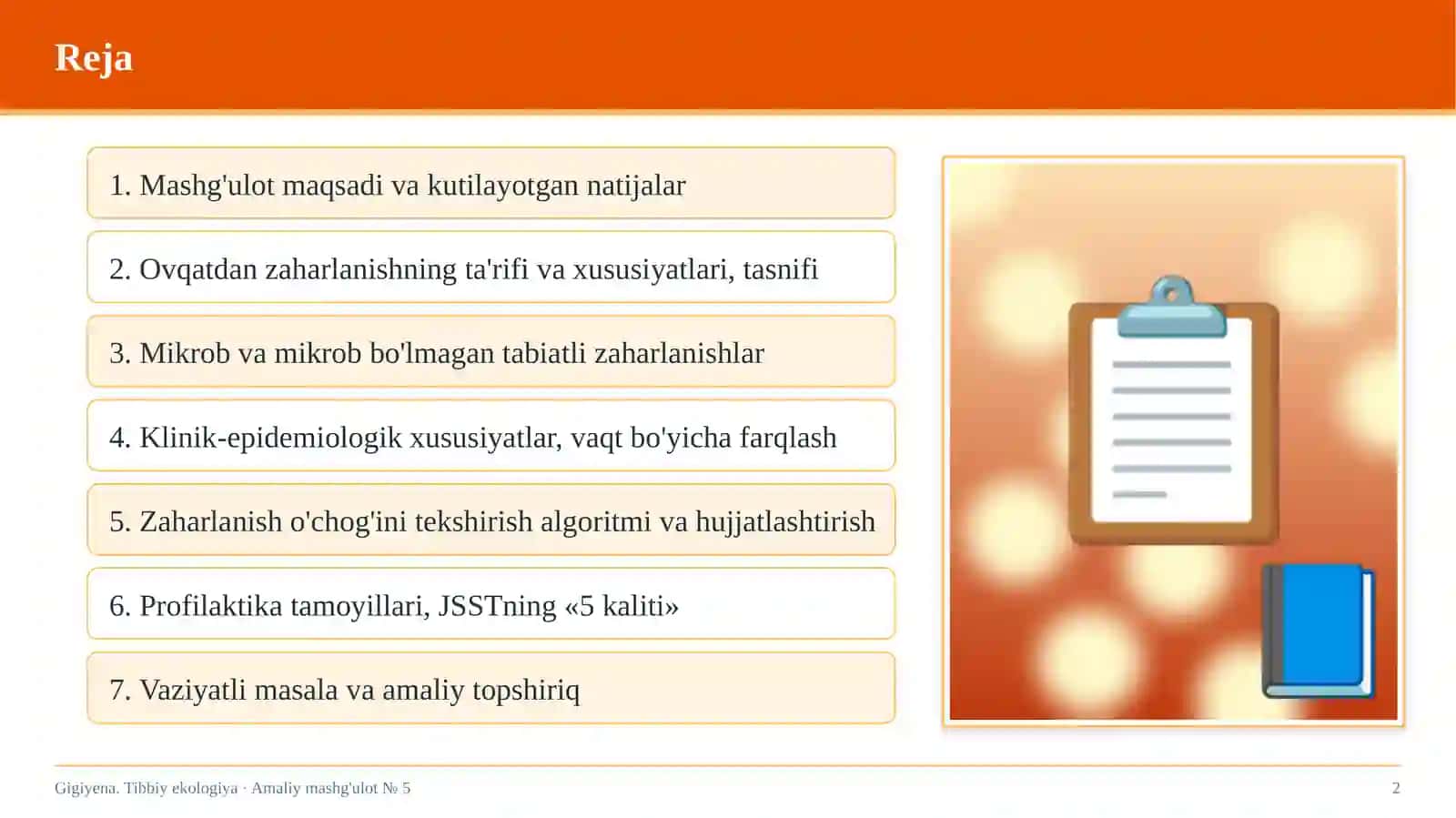 Ovqatdan zaharlanish va uning oldini olish choralari 2