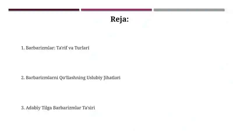 Barbarizmlar: Ta'rif va Turlari 2