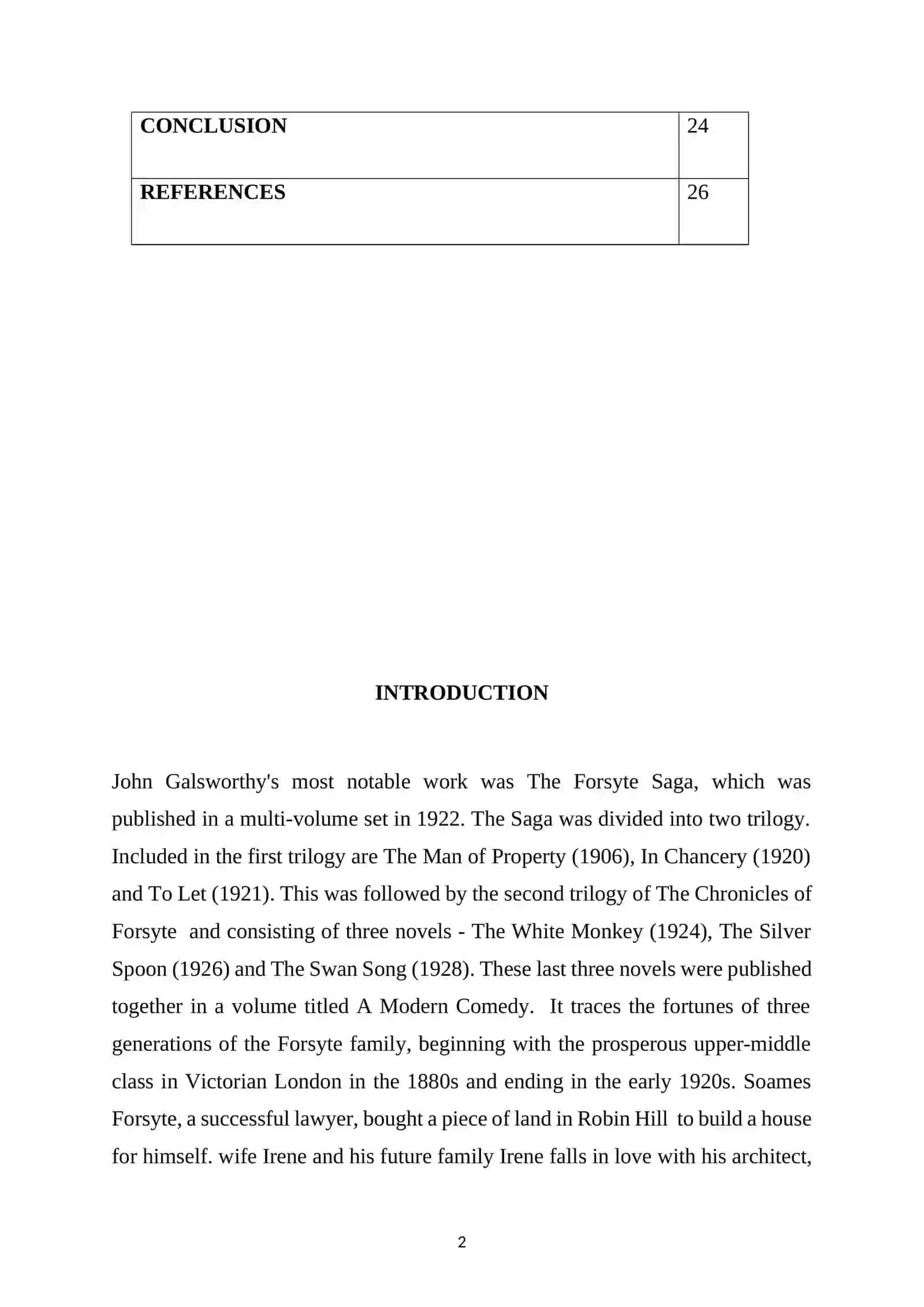 JOHN GALSWORTHY AND "FORSYTISM" AS A HIGH SOCIETY LIFESTYLE IN HIS TRILOGY "FORSYTE SAGA" 2
