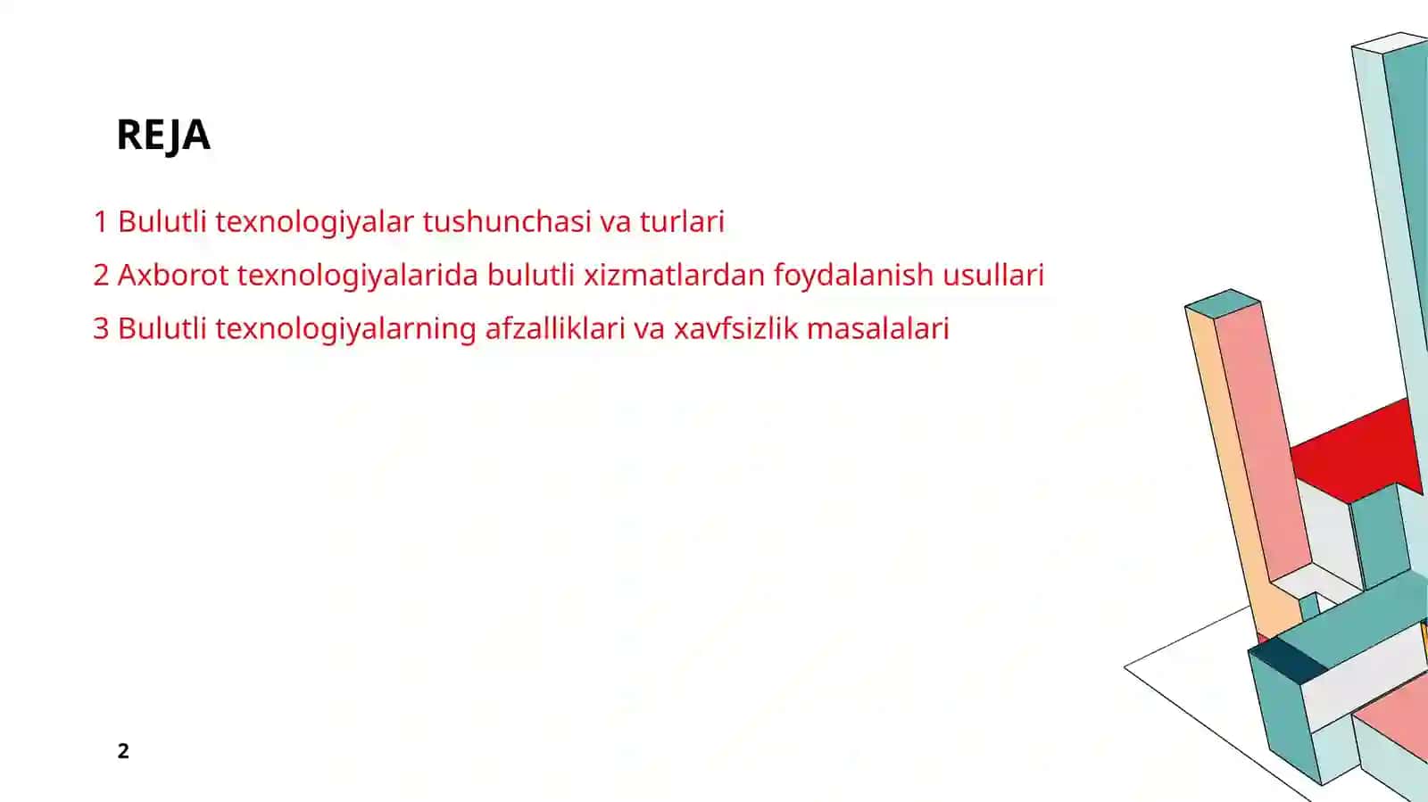 Bulutli texnologiyalar 2