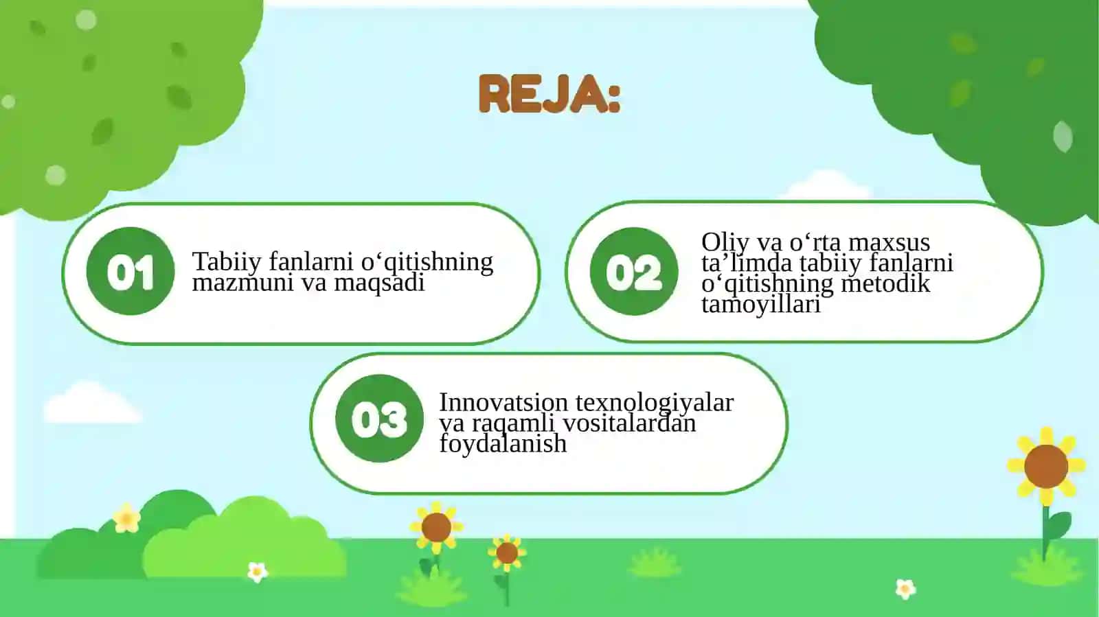 Oliy va o‘rta maxsus ta’lim dastabiy fanlarni o‘qitish metodikasi 2