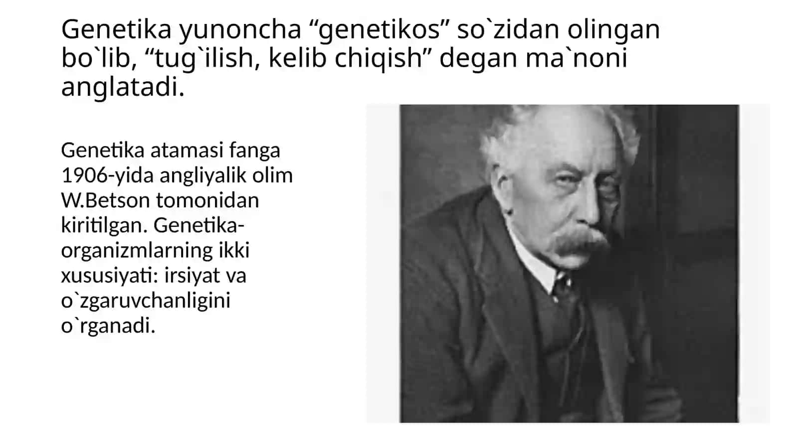 Tibbiy genetika moduli mazmun va mohiyati 2