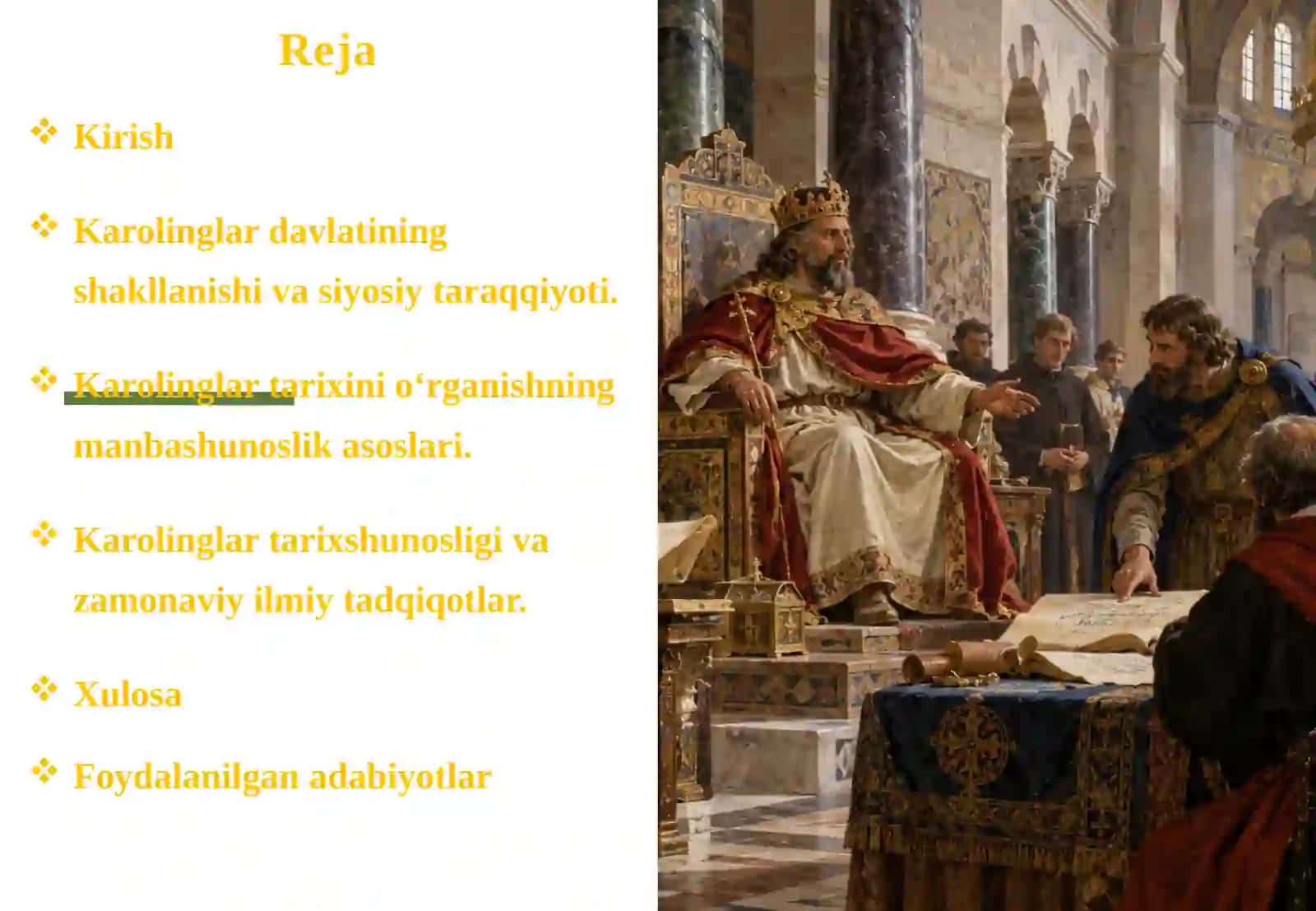 Karolinglardavlati tarixiga oid ilmiy tadqiqotlar 2