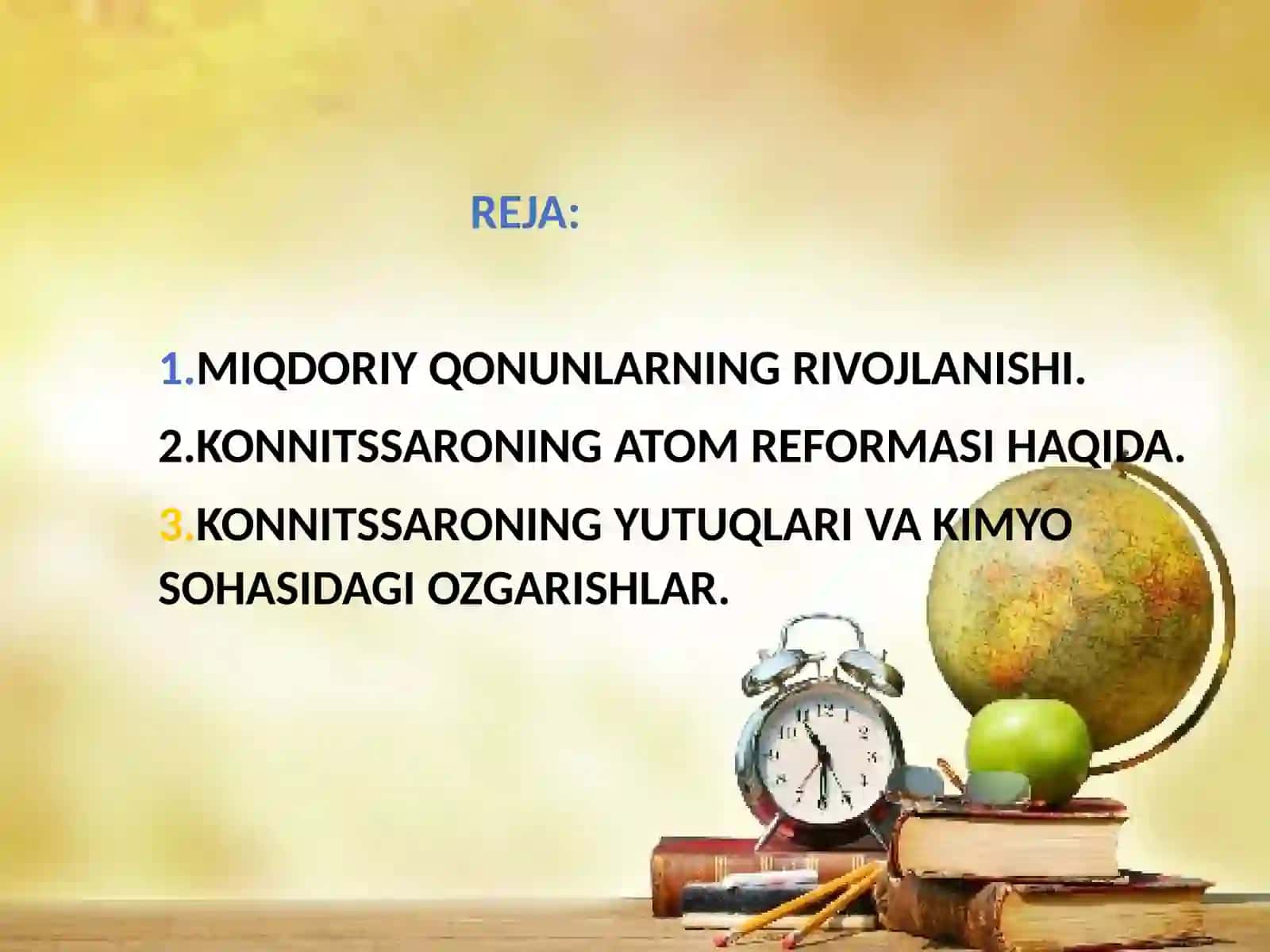MIQDORIY QONUNLARDAVRI 2