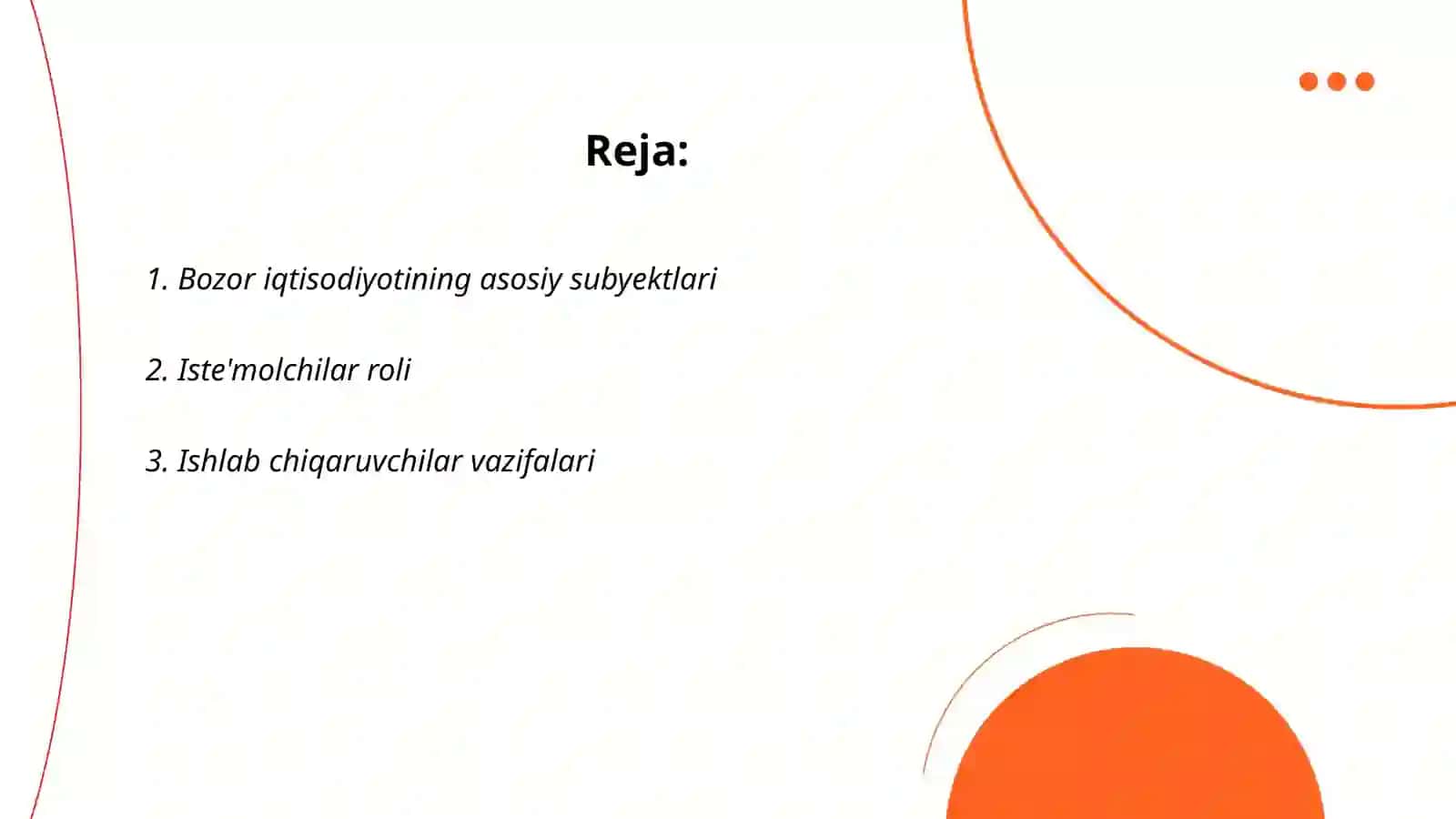Bozor Iqtisodiyotining Subektlar 2