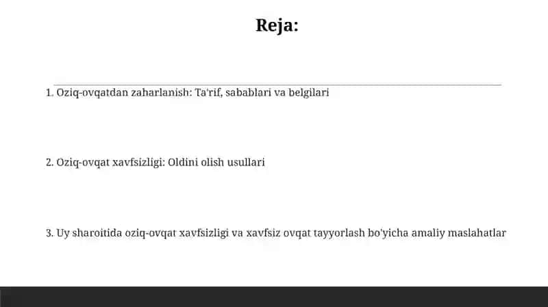 Oziq-ovqatdan zaharlanishlar va ularning profilaktikasi 2