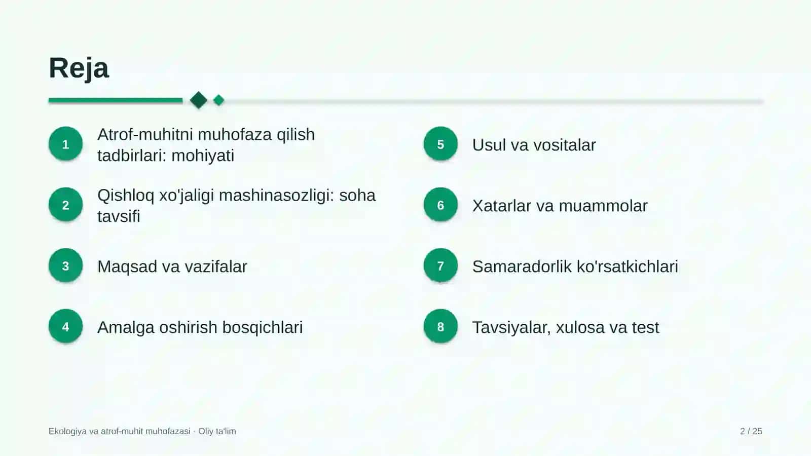 qishloq xo'jaligi mashinasozligida atrof muhitni muhofaza qilish tadbirlari 4145 2