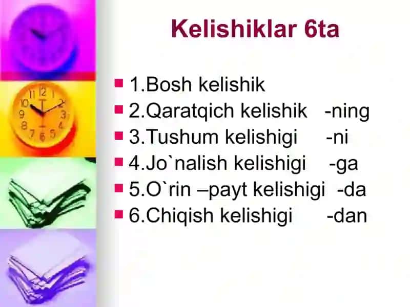 Kelishiklar 2