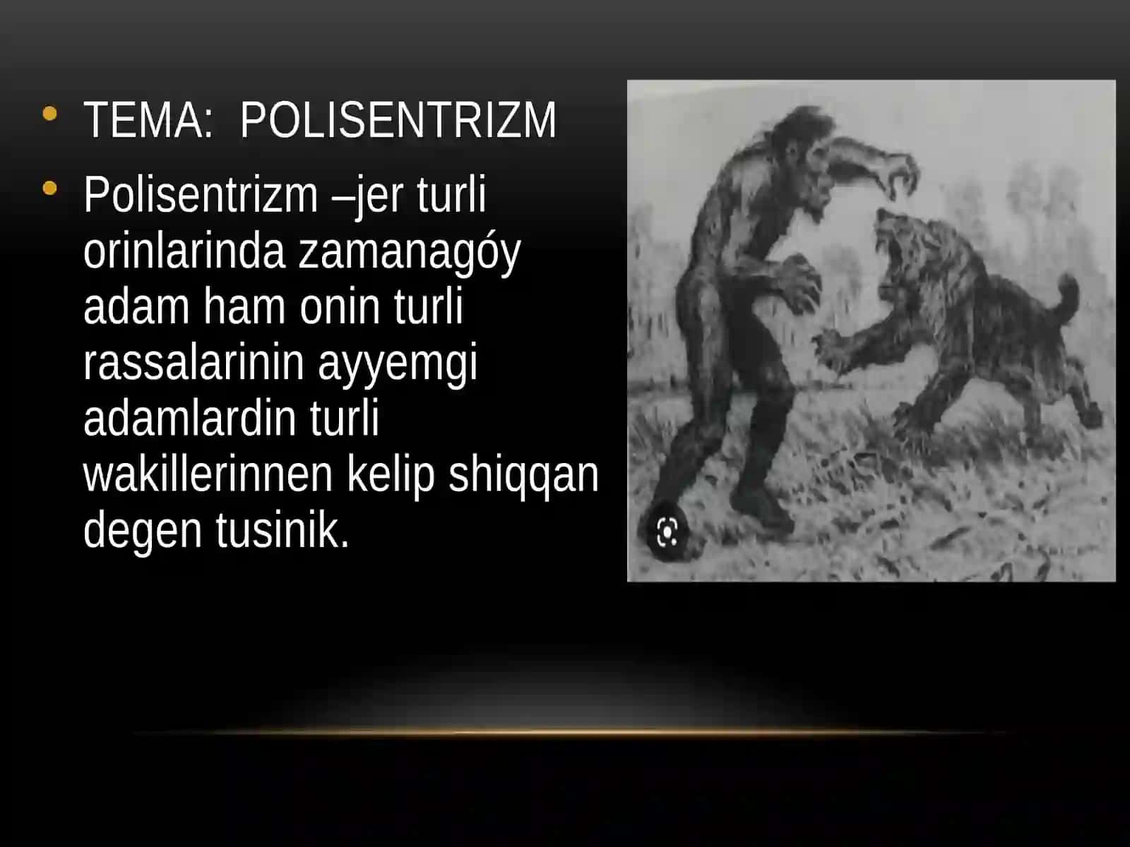 INSAN EVOLYUTSIYASI HAM ALDING’I TARIYX TARIYXI PANINEN ISLEGEN SLAYD JUMISI 2