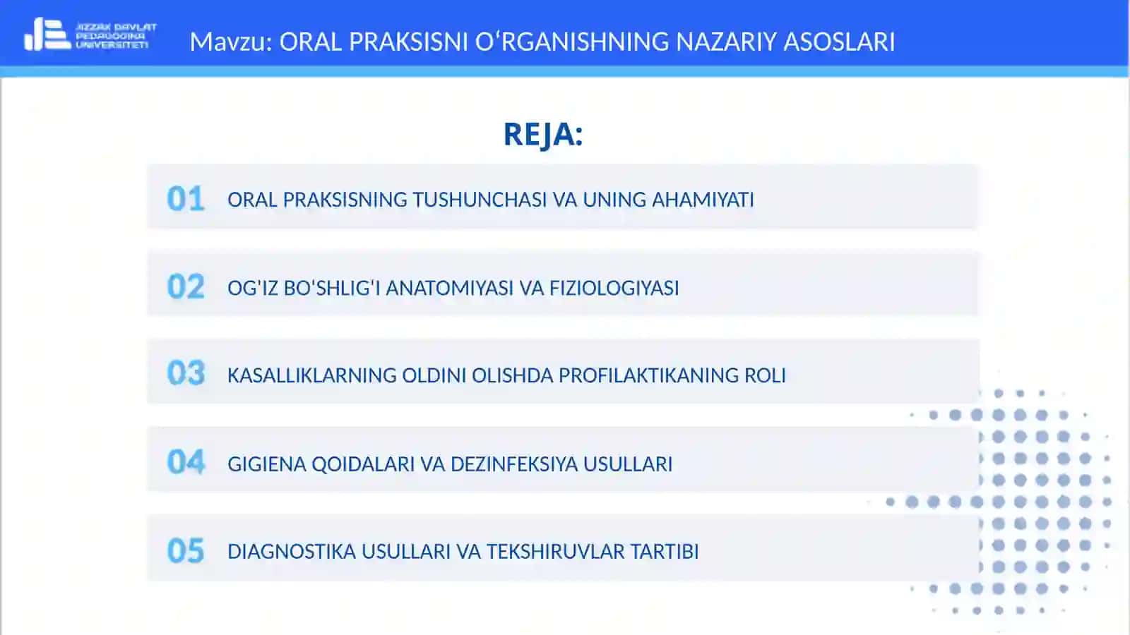 ORAL PRAKSISNI OʻRGANISHNING NAZARIY ASOSLARI 2