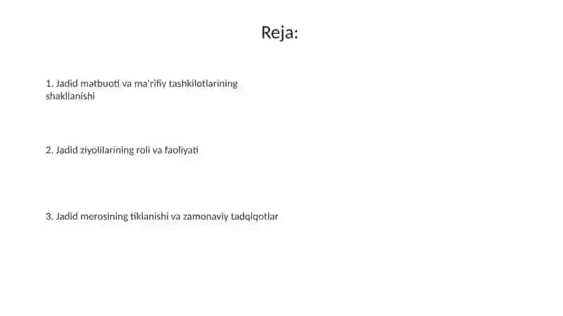 Jadid Milliy Matbuot va Ma'rifiy Tashkilotlar 2