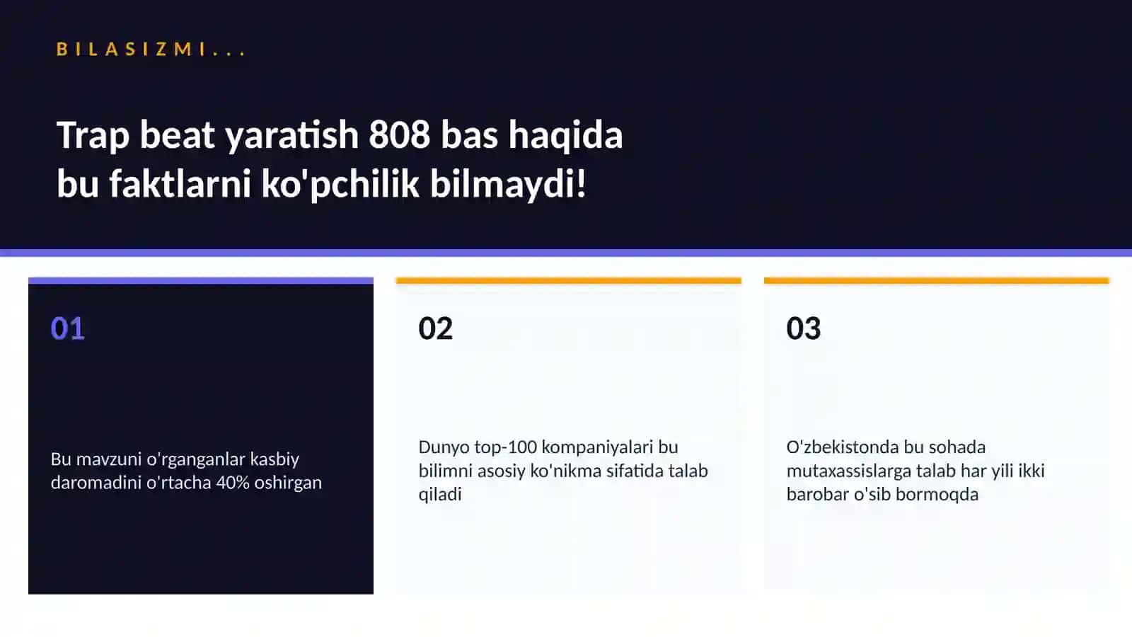 MUSIQA VA AUDIO TEXNOLOGIYALAR 2