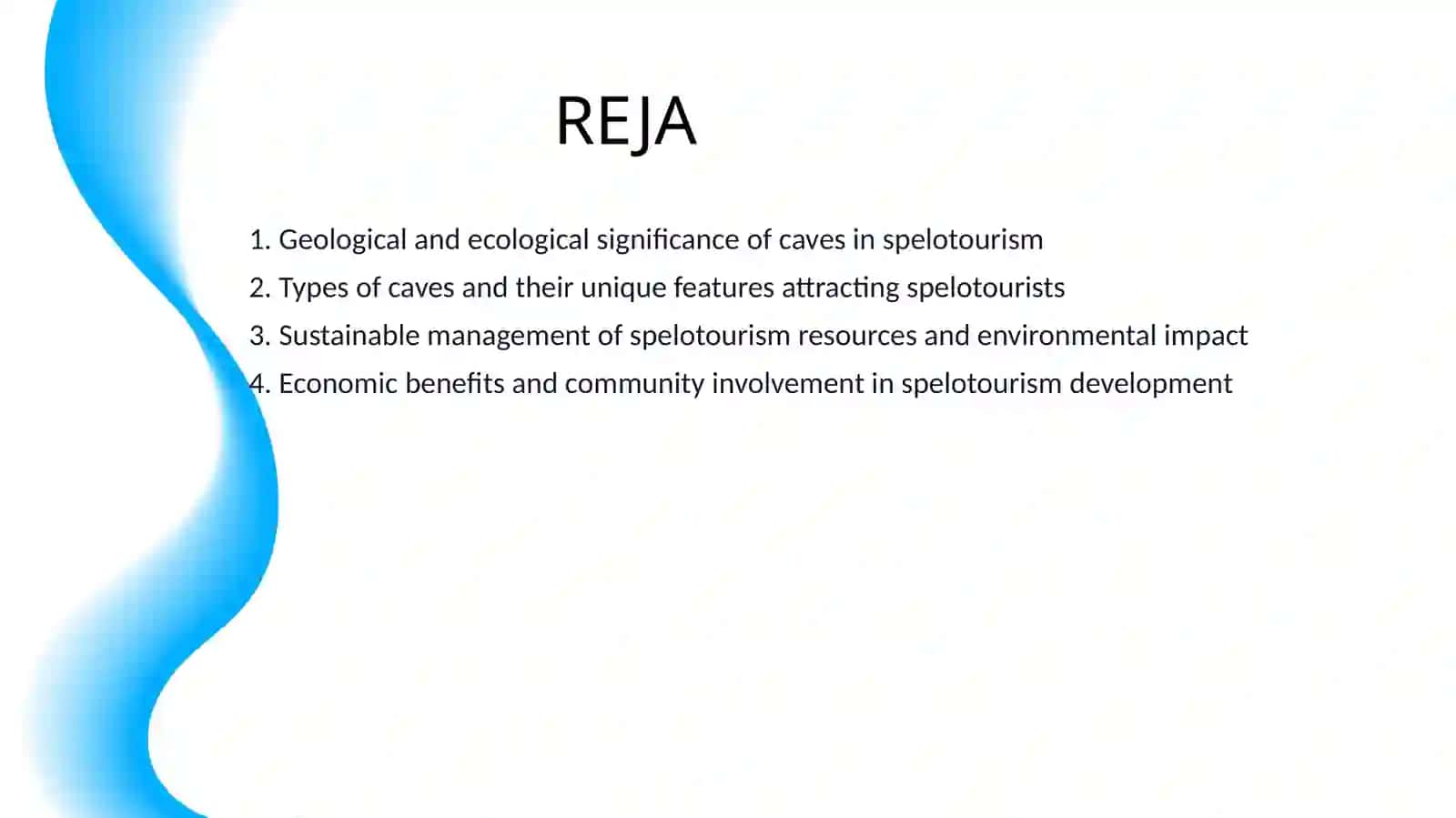 SPELOTOURISM AND RESOURCES OF THIS TYPES 2
