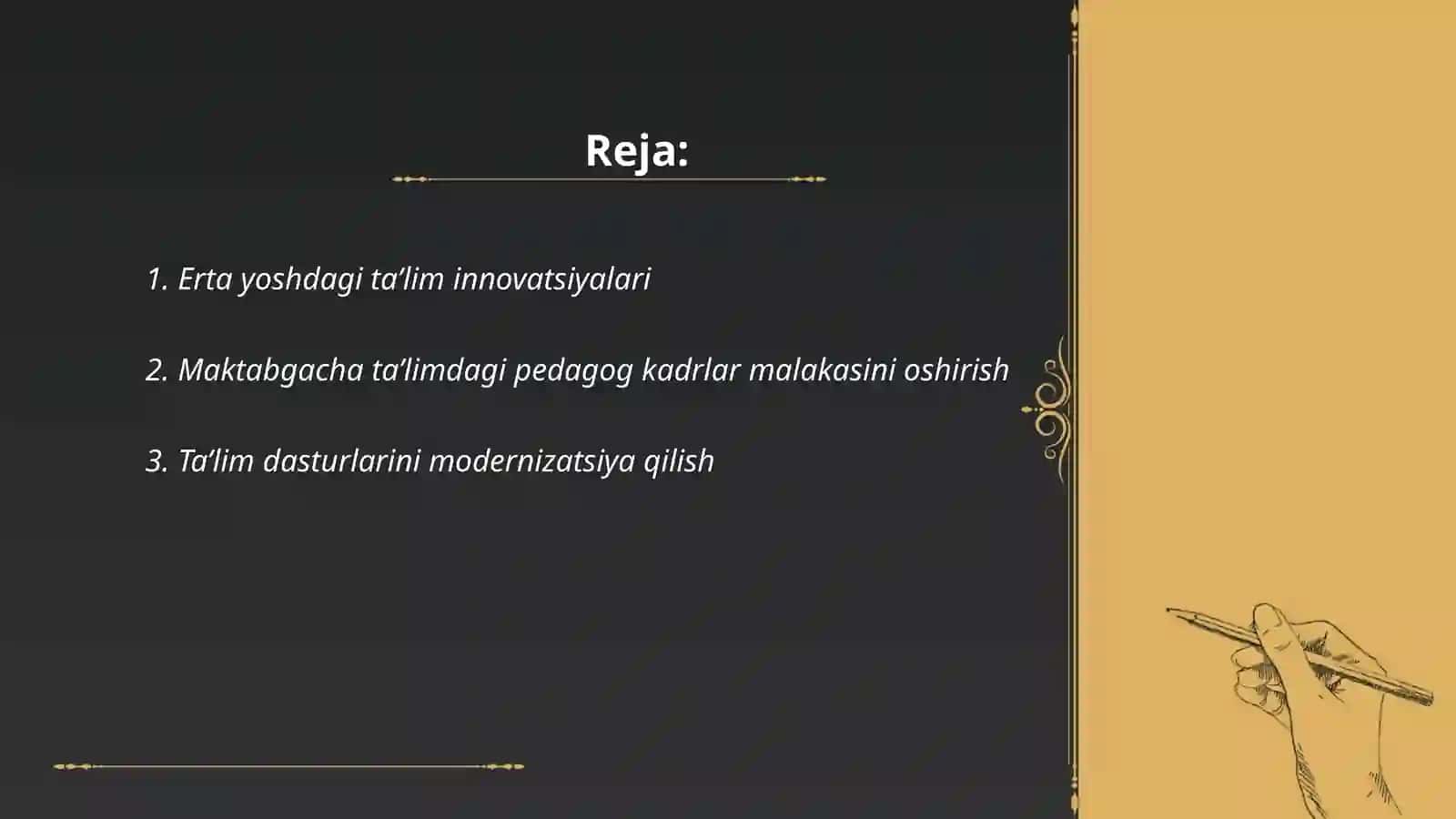 Erta yoshdagi ta’lim innovatsiyalari 2