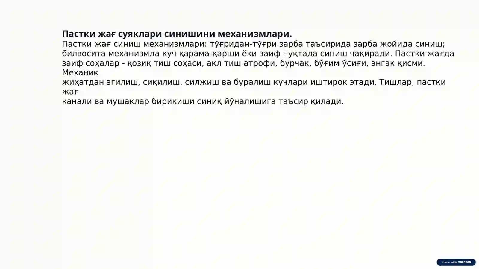 Jag' sinishlari va ularning oqibatlarida ortopedik apparatlar. Klinik vaziyatga koʻra fiksatsion, yo 2
