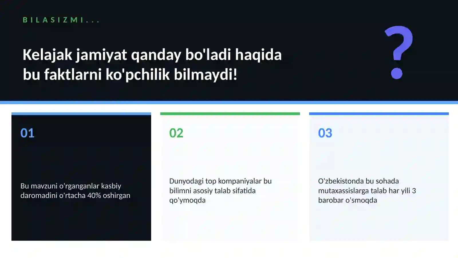 Kelajak jamiyat qanday bo'ladi 2