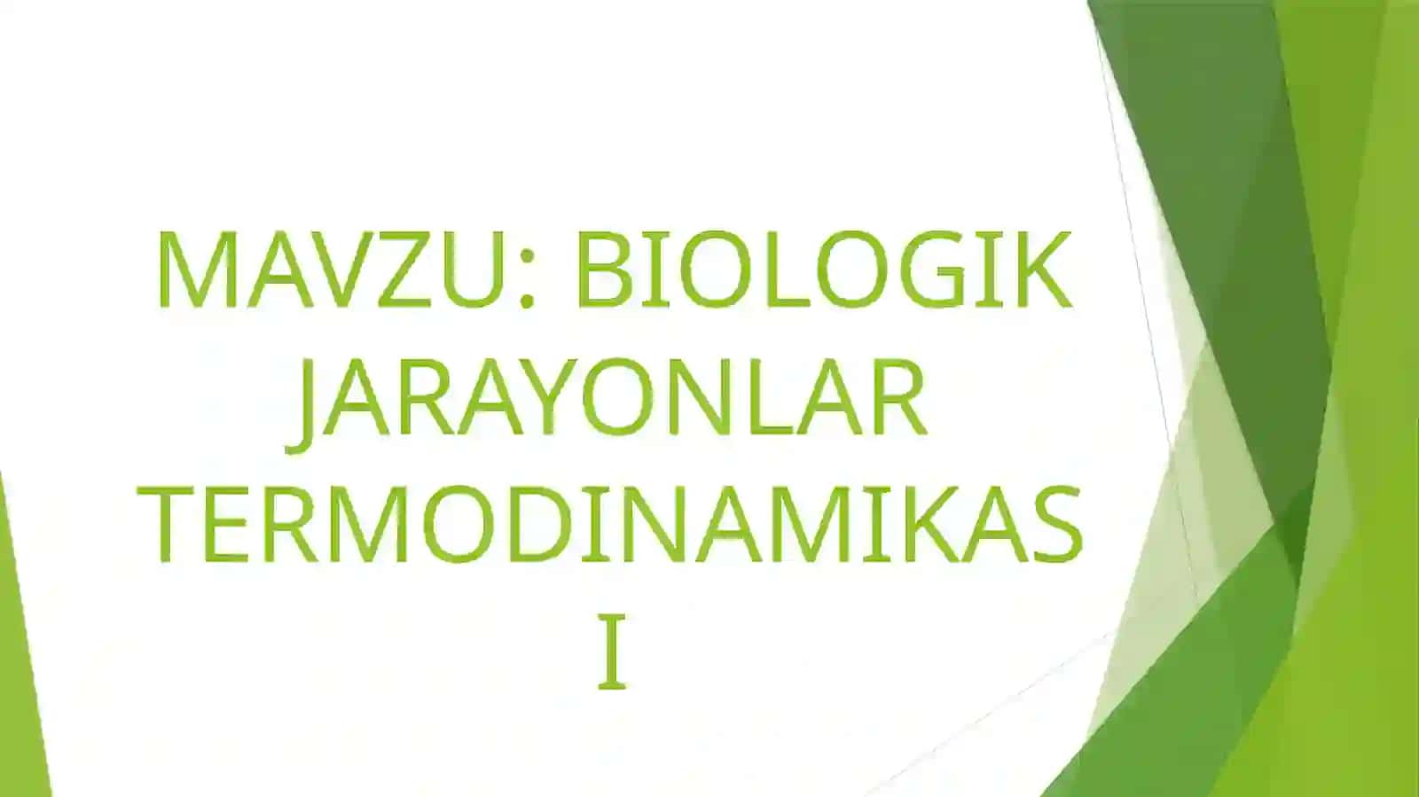 XUDOYQULOVA DILNURA BIOFIZIKA FANIDAN TAQDIMOT 2