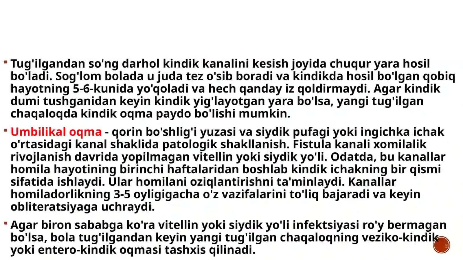 Kindik oqmalari 2