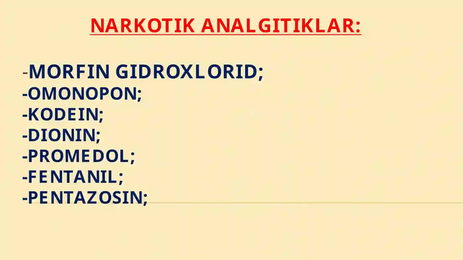 Narkotikanalgitiklar 2