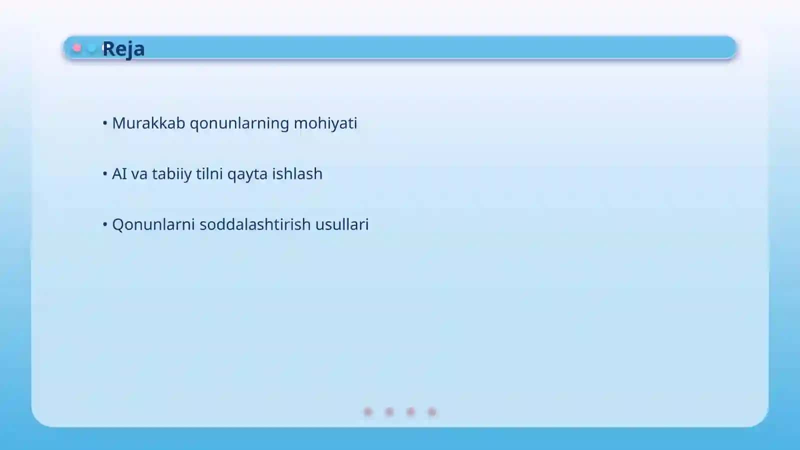 Murakkab qonunlarni oddiy odam tushuntirish 2