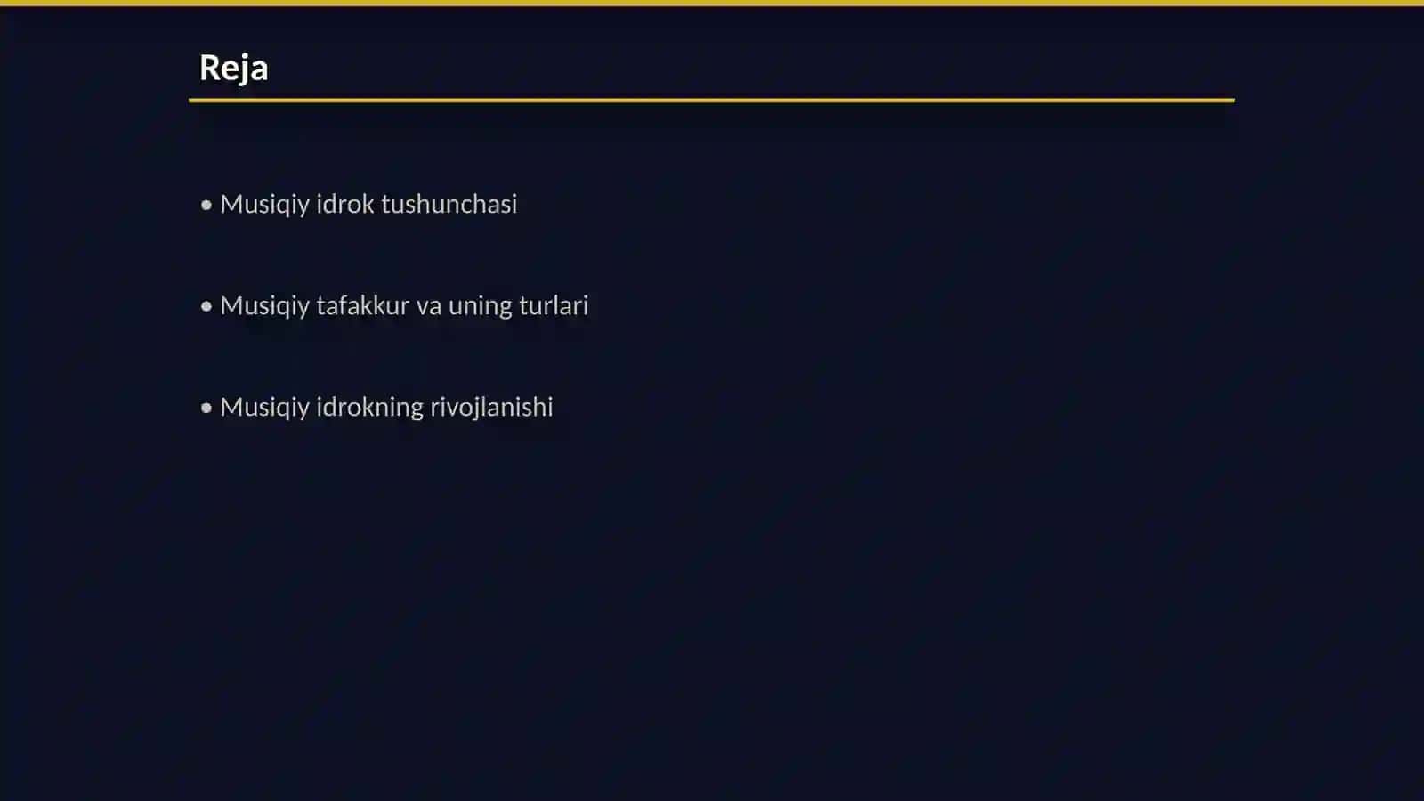 Musiqiy idrok va musiqiy tafakkur 2