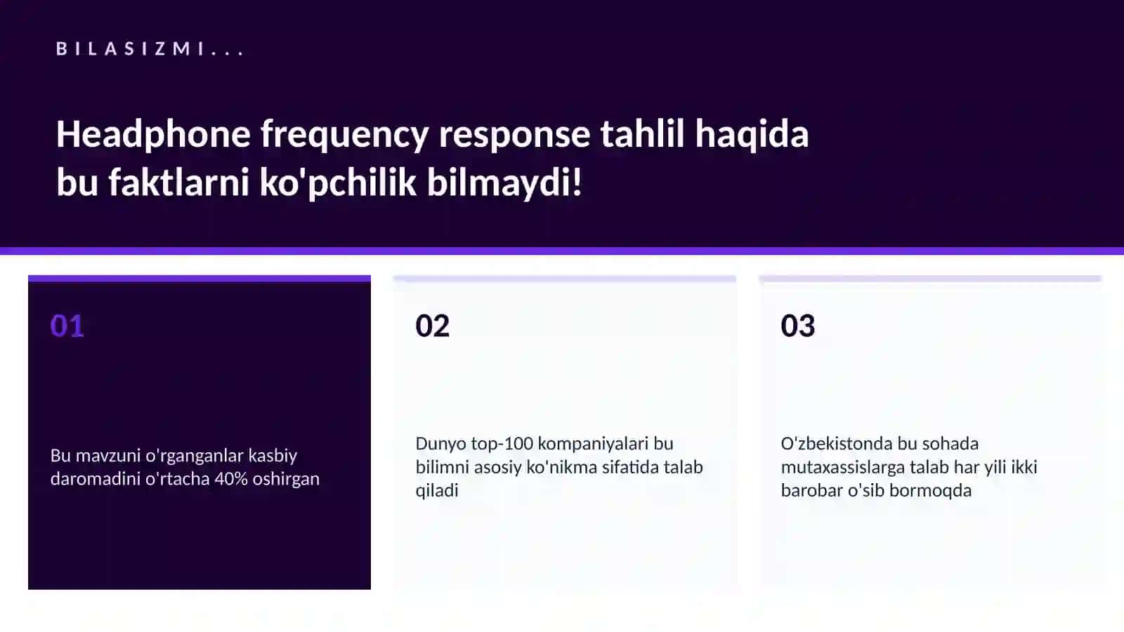 Headphone frequency response tahlil 2