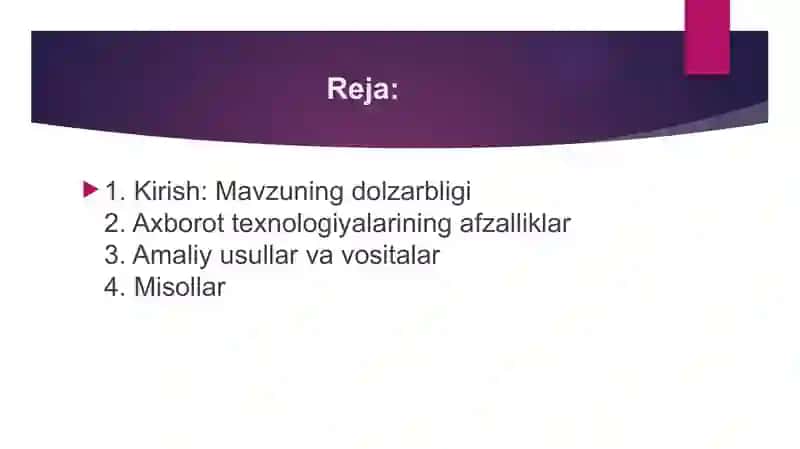 Jonajon o‘lkamiz tabiatini o‘rgatishda axborot texnologiyalaridan foydalanishni o‘rgatish 2