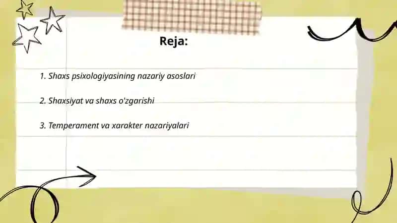 Shaxs psihalogiyasi 2